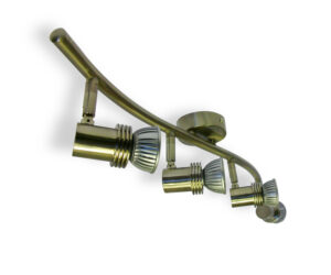 4x Spotlights Bar Surface Mount. 4x50w Max GU10 Light Fitting -