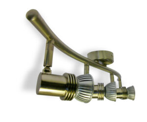 4x Spotlights Bar Surface Mount. 4x50w Max GU10 Light Fitting -