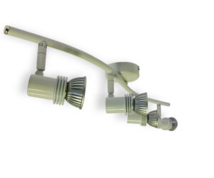 4x Spotlights Bar Surface Mount. 4x50w Max GU10 Light Fitting -