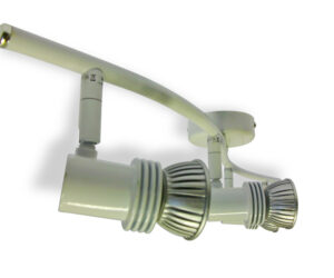 4x Spotlights Bar Surface Mount. 4x50w Max GU10 Light Fitting -