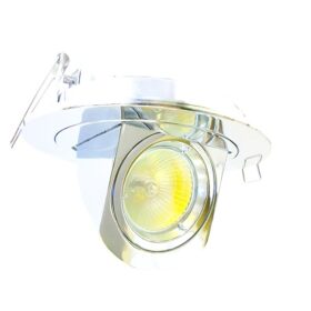 DLLRTR28 Swivel & Scoop Lock Ring Downlight. The DLLRTR28 Downlight made from Alumium Part of Economy range of goods adds added assurance of quality Swivel & Scoop & Tilt function Lock ring mechanism for easy of lamp maintenance Diecast Aluminium 50w max IP20 Lv only Finishes available: White,Chrome,Brushed Chrome Residential, Hospitality, Retail DLLRTR28 Swivel & Scoop Lock Ring Downlight -