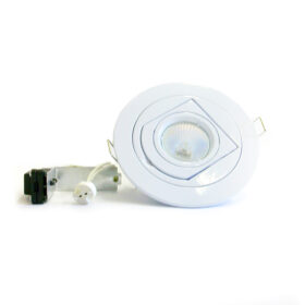 DLLRTR28 Swivel & Scoop Lock Ring Downlight. The DLLRTR28 Downlight made from Alumium Part of Economy range of goods adds added assurance of quality Swivel & Scoop & Tilt function Lock ring mechanism for easy of lamp maintenance Diecast Aluminium 50w max IP20 Lv only Finishes available: White,Chrome,Brushed Chrome Residential, Hospitality, Retail DLLRTR28 Swivel & Scoop Lock Ring Downlight -