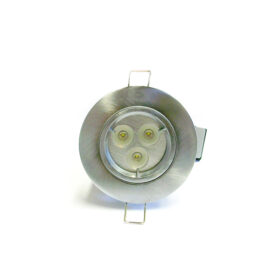 FRLRF Fire-Rated Fixed Downlight. FRLRF downlight made from Aluminum Fire Resistant for up to 90 Minutes. Resistance Performance Rated of a Fire Rated Floor/ Ceiling Protection built-in safeguarding the spread of fire & noise pollution Preserves fire integrity performance without the firehood As straightforward to fit as conventional downlight Compatible with GU10 Halogen & LED Lamps Residential, Hospitality, Education Centres, Leisure Centres FRLRF Fire-Rated Fixed Downlight -