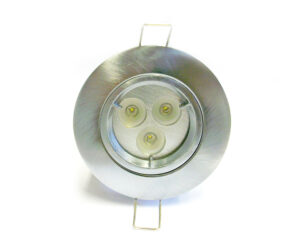 FRLRF Fire-Rated Fixed Downlight. FRLRF downlight made from Aluminum Fire Resistant for up to 90 Minutes. Resistance Performance Rated of a Fire Rated Floor/ Ceiling Protection built-in safeguarding the spread of fire & noise pollution Preserves fire integrity performance without the firehood As straightforward to fit as conventional downlight Compatible with GU10 Halogen & LED Lamps Residential, Hospitality, Education Centres, Leisure Centres FRLRF Fire-Rated Fixed Downlight -