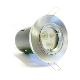 FRLRF Fire-Rated Fixed Downlight. FRLRF downlight made from Aluminum Fire Resistant for up to 90 Minutes. Resistance Performance Rated of a Fire Rated Floor/ Ceiling Protection built-in safeguarding the spread of fire & noise pollution Preserves fire integrity performance without the firehood As straightforward to fit as conventional downlight Compatible with GU10 Halogen & LED Lamps Residential, Hospitality, Education Centres, Leisure Centres FRLRF Fire-Rated Fixed Downlight -