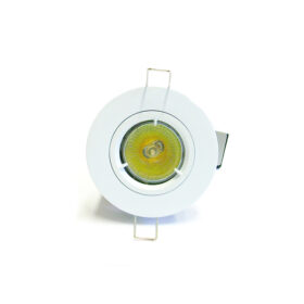 FRLRF Fire-Rated Fixed Downlight. FRLRF downlight made from Aluminum Fire Resistant for up to 90 Minutes. Resistance Performance Rated of a Fire Rated Floor/ Ceiling Protection built-in safeguarding the spread of fire & noise pollution Preserves fire integrity performance without the firehood As straightforward to fit as conventional downlight Compatible with GU10 Halogen & LED Lamps Residential, Hospitality, Education Centres, Leisure Centres FRLRF Fire-Rated Fixed Downlight -