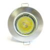 FRF1 Fire-Rated Pressed Steel Fixed Downlight