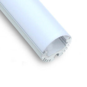 Aluminium Profile for LED Strip. Aluminium profile for use with LED strip available in 1m, 2m & 3m lengths Complete with mounting clips and end caps. Multi application use Hospitality,Domestic, Commercial, Aluminium Profile for LED Strip -