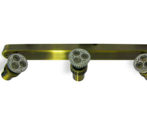 WBS3GZ10 Linear Bar Surface Mount 3 x Spot light 50w Max GU10 -