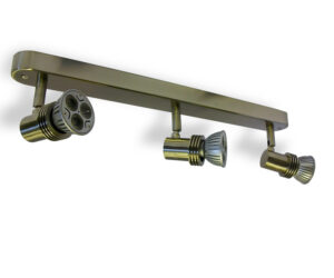 WBS3GZ10 Linear Bar Surface Mount 3 x Spot light 50w Max GU10 -