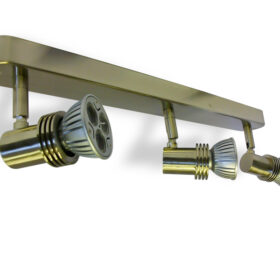 WBS3GZ10 Linear Bar Surface Mount 3 x Spot light 50w Max GU10 -