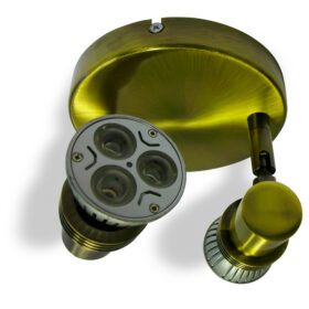 SMS2GZ10 Surface Mount Spot 2x50w GU10 -