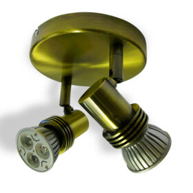 SMS2GZ10 Surface Mount Spot 2x50w GU10 -