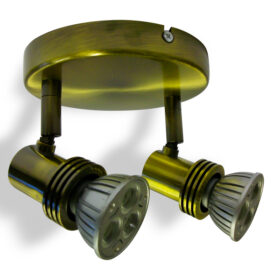 SMS2GZ10 Surface Mount Spot 2x50w GU10 -