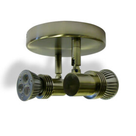 SMS2GZ10 Surface Mount Spot 2x50w GU10 -