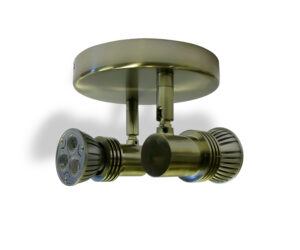 SMS2GZ10 Surface Mount Spot 2x50w GU10 -