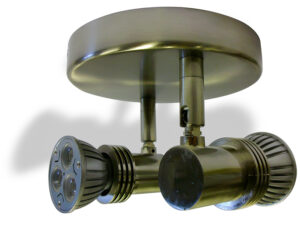 SMS2GZ10 Surface Mount Spot 2x50w GU10 -