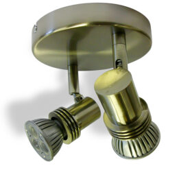 SMS2GZ10 Surface Mount Spot 2x50w GU10 -