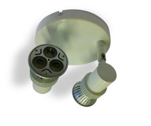 SMS2GZ10 Surface Mount Spot 2x50w GU10 -