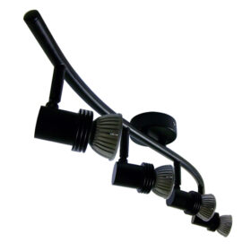 4x Spotlights Bar Surface Mount. 4x50w Max GU10 Light Fitting -