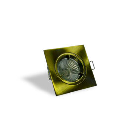 DLLRSQ Fixed Lock Ring Square Diecast Downlight. The DLLRSQ fixed downlight made from Aluminum Part of Eco series range adds added assurance of quality Diecast Aluminum High quality Finish Strong spring clips Lock ring mechanism Compatible with LED lamps IP20 Gu10 versions available Finishes available: White,Chrome,Brushed Chrome Residential, Hospitality, Retail DLLRSQ Fixed Lock Ring Square Diecast Downlight -