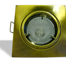 DLLRSQ Fixed Lock Ring Square Diecast Downlight. The DLLRSQ fixed downlight made from Aluminum Part of Eco series range adds added assurance of quality Diecast Aluminum High quality Finish Strong spring clips Lock ring mechanism Compatible with LED lamps IP20 Gu10 versions available Finishes available: White,Chrome,Brushed Chrome Residential, Hospitality, Retail DLLRSQ Fixed Lock Ring Square Diecast Downlight -