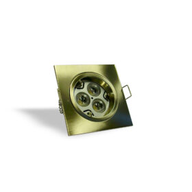 DLLRSQ Fixed Lock Ring Square Diecast Downlight. The DLLRSQ fixed downlight made from Aluminum Part of Eco series range adds added assurance of quality Diecast Aluminum High quality Finish Strong spring clips Lock ring mechanism Compatible with LED lamps IP20 Gu10 versions available Finishes available: White,Chrome,Brushed Chrome Residential, Hospitality, Retail DLLRSQ Fixed Lock Ring Square Diecast Downlight -