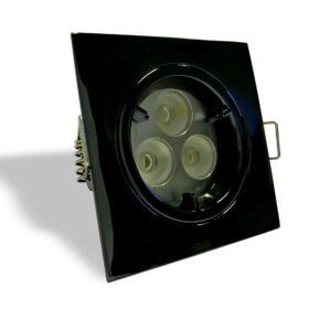 DLLRSQ Fixed Lock Ring Square Diecast Downlight. The DLLRSQ fixed downlight made from Aluminum Part of Eco series range adds added assurance of quality Diecast Aluminum High quality Finish Strong spring clips Lock ring mechanism Compatible with LED lamps IP20 Gu10 versions available Finishes available: White,Chrome,Brushed Chrome Residential, Hospitality, Retail DLLRSQ Fixed Lock Ring Square Diecast Downlight -