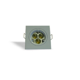 DLLRSQ Fixed Lock Ring Square Diecast Downlight. The DLLRSQ fixed downlight made from Aluminum Part of Eco series range adds added assurance of quality Diecast Aluminum High quality Finish Strong spring clips Lock ring mechanism Compatible with LED lamps IP20 Gu10 versions available Finishes available: White,Chrome,Brushed Chrome Residential, Hospitality, Retail DLLRSQ Fixed Lock Ring Square Diecast Downlight -