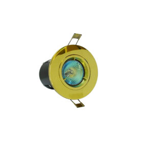 FRLRF Fire-Rated Fixed Downlight. FRLRF downlight made from Aluminum Fire Resistant for up to 90 Minutes. Resistance Performance Rated of a Fire Rated Floor/ Ceiling Protection built-in safeguarding the spread of fire & noise pollution Preserves fire integrity performance without the firehood As straightforward to fit as conventional downlight Compatible with GU10 Halogen & LED Lamps Residential, Hospitality, Education Centres, Leisure Centres FRLRF Fire-Rated Fixed Downlight -