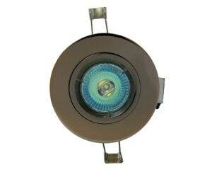 FRLRF Fire-Rated Fixed Downlight. FRLRF downlight made from Aluminum Fire Resistant for up to 90 Minutes. Resistance Performance Rated of a Fire Rated Floor/ Ceiling Protection built-in safeguarding the spread of fire & noise pollution Preserves fire integrity performance without the firehood As straightforward to fit as conventional downlight Compatible with GU10 Halogen & LED Lamps Residential, Hospitality, Education Centres, Leisure Centres FRLRF Fire-Rated Fixed Downlight -