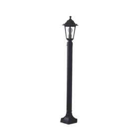 Victorian Lantern - Head & Pole 122cm in Cast Aluminium -