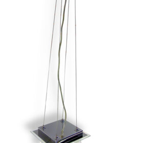 STYLO4 4 x 40w G9 Drop Glass Pendant Light Fitting -